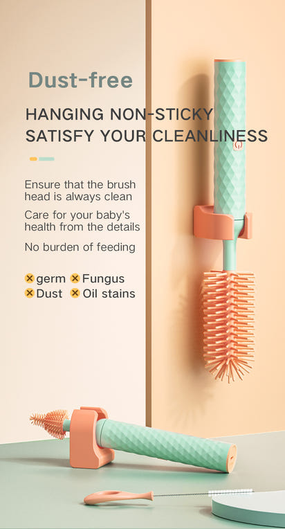 Electric Silicone Baby Bottle Brush