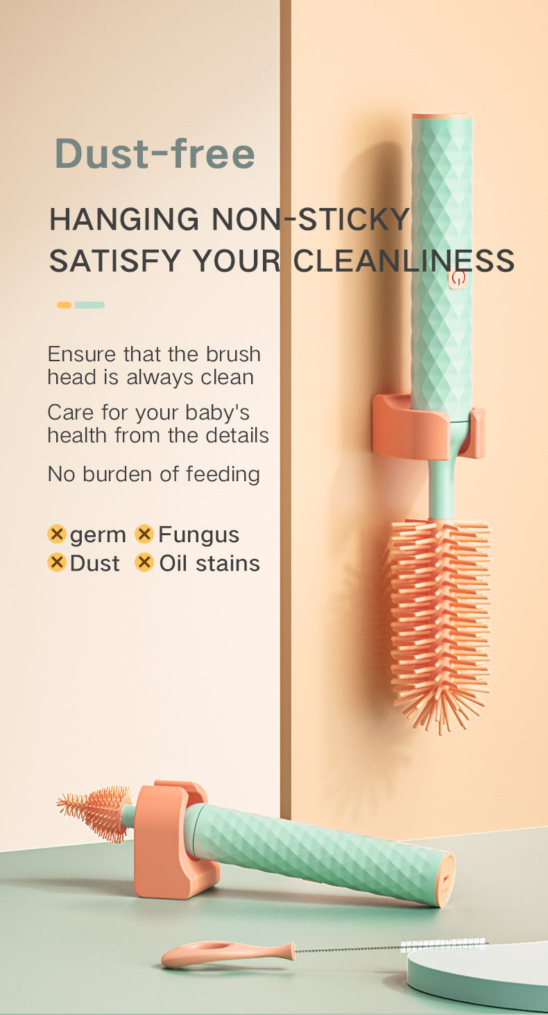 Electric Silicone Baby Bottle Brush