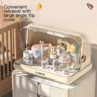 UV Sterilizer Cabinet for Baby Bottles with Dust Cover