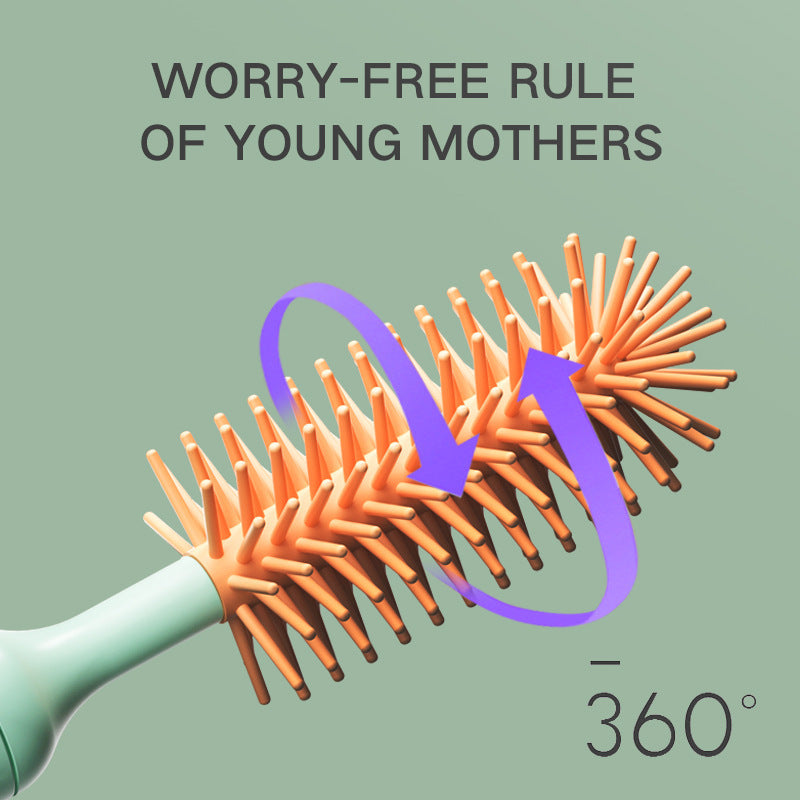 Electric Silicone Baby Bottle Brush