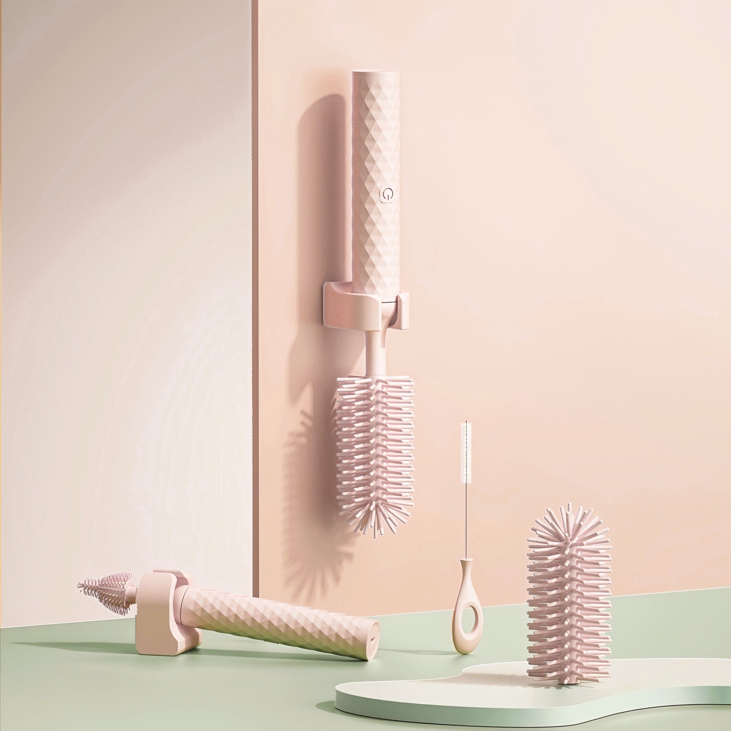 Electric Silicone Baby Bottle Brush