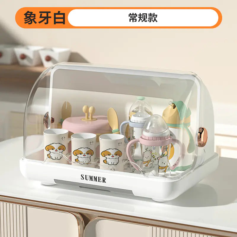UV Sterilizer Cabinet for Baby Bottles with Dust Cover