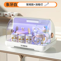 UV Sterilizer Cabinet for Baby Bottles with Dust Cover