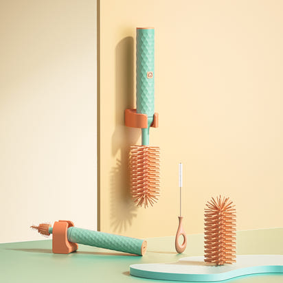 Electric Silicone Baby Bottle Brush